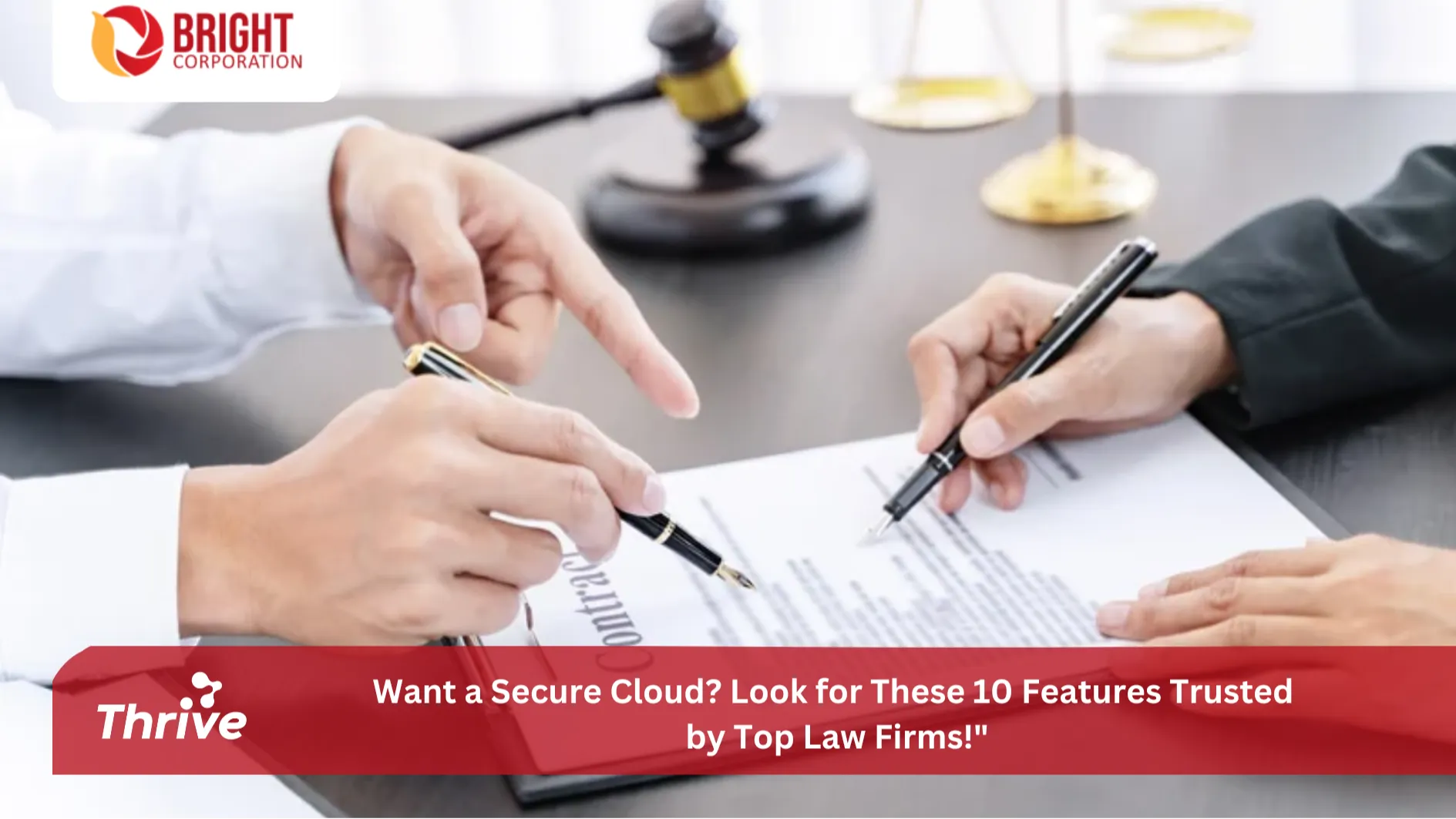 Want a Secure Cloud? Look for These 10 Features Trusted by Top Law Firms!"