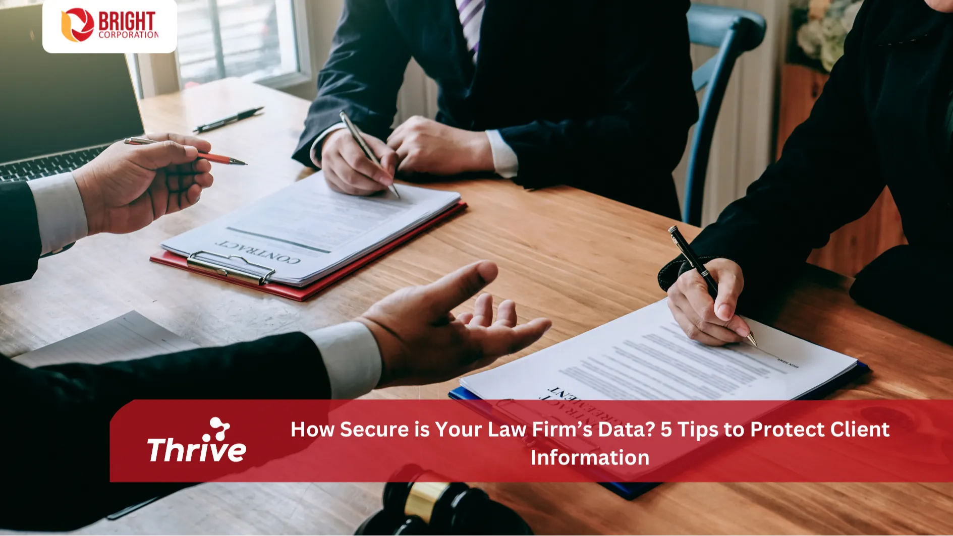 How Secure is Your Law Firm’s Data? 5 Tips to Protect Client Information